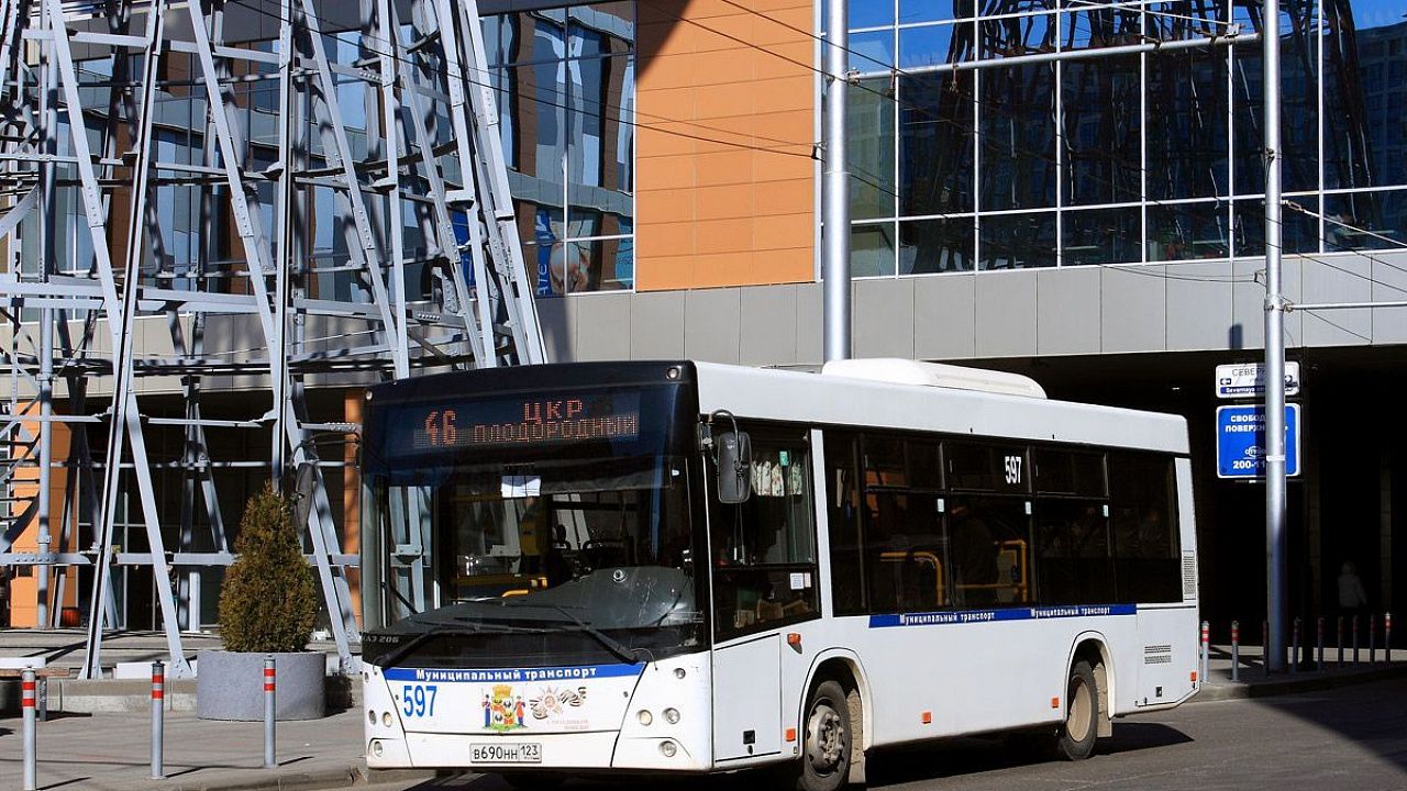 Два автобуса в Краснодаре изменят свой маршрут. Фото: kubnews.ru
