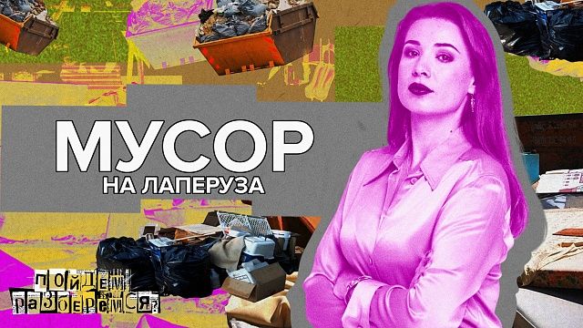 Пойдём, разберёмся. Мусор на Лаперуза