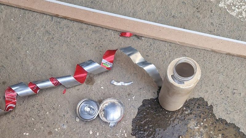 Хозяин арендной машины вызвал переполох, бросив наркотики в мусорку в Краснодаре