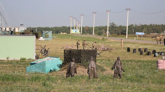 Трехдневные военно-полевые сборы стартовали в Екатеринодарском казачьем отделе