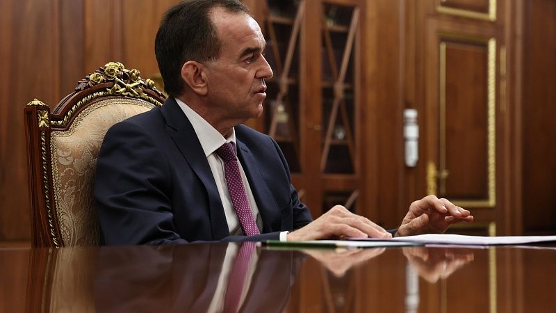 Губернатор Кубани Кондратьев провёл встречу с Путиным в Москве