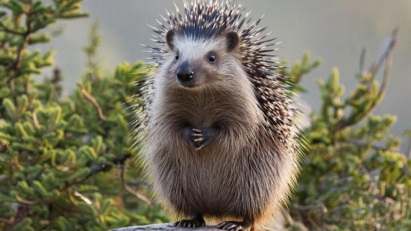 Спрятавшись в обломках самолёта, дикобраз оказался в 864 км от дома в Канаде