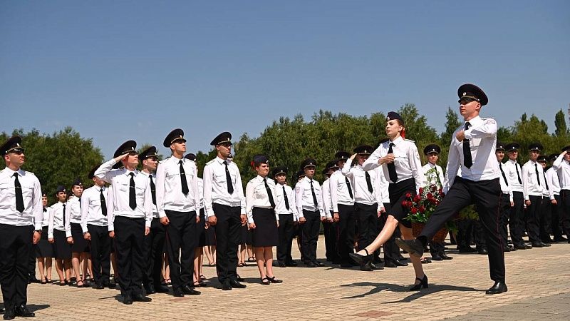 Выпуск 312 молодых лейтенантов состоялся в университете МВД в Краснодаре