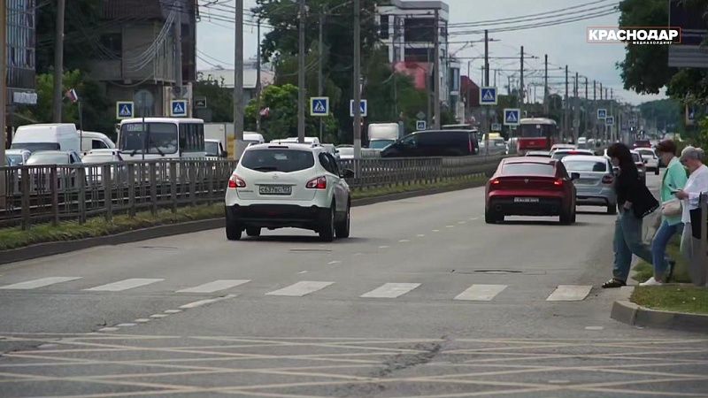 Схема автодвижения изменится на пересечении Тургенева и Калинина в Краснодаре