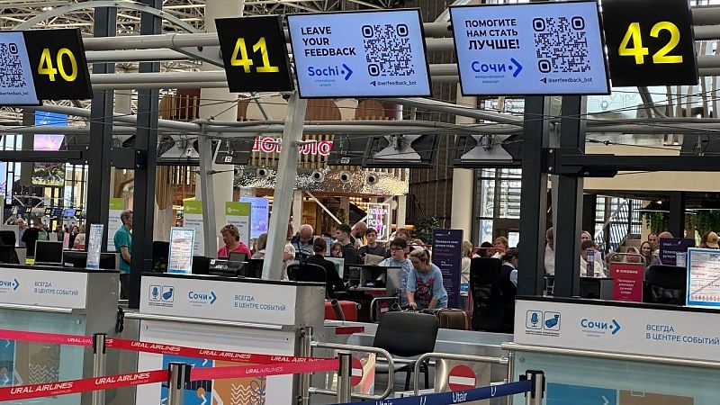 Временные ограничения на работу вновь ввели в аэропорту Сочи