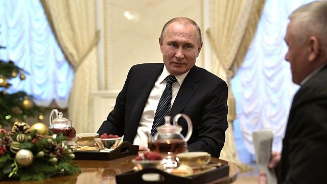 Путин рассказал, как собирается встретить Новый год