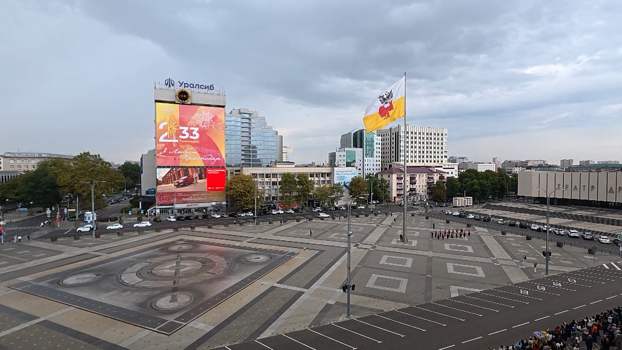Неделя в Краснодаре. Поднятие флага в День города, Кубанская ярмарка, китайские партнеры