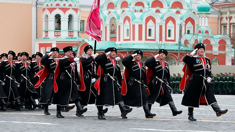 Казаки Кубанского казачьего войска с 31 января начнут подготовку к участию в Параде Победы на Красной площади