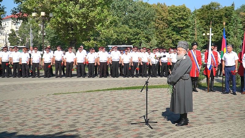 Память погибших казаков в Первой мировой войне почтили в Краснодаре