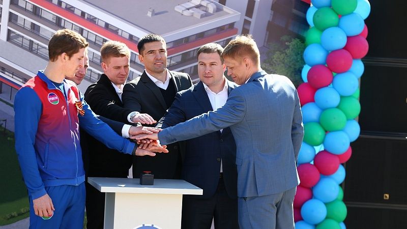 Общежитие для спортсменов центра «Рубеж» начали строить в станице Динской 