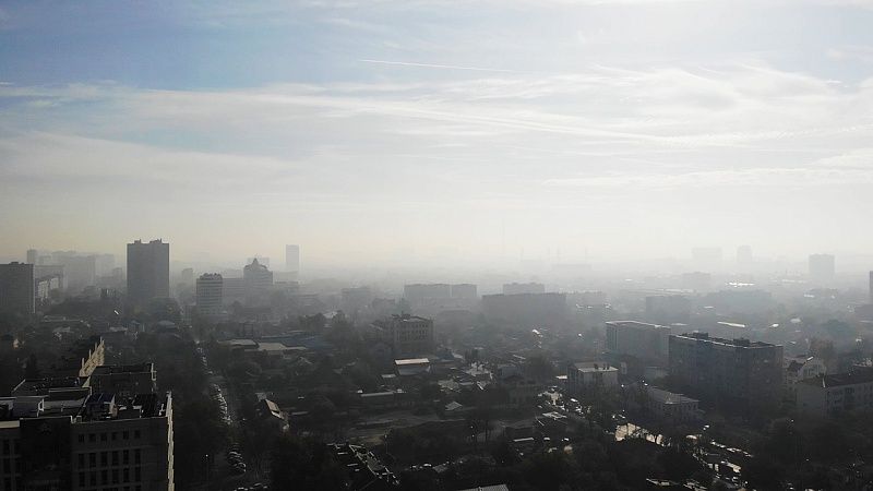 В Краснодаре начался сезон туманов. Новости 12 ноября