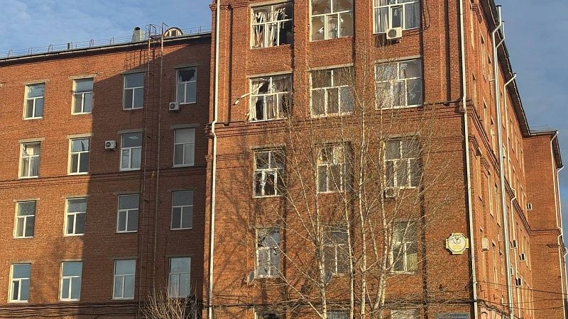 В сети появились кадры разрушений в больнице Энгельса после атаки дронов ВСУ