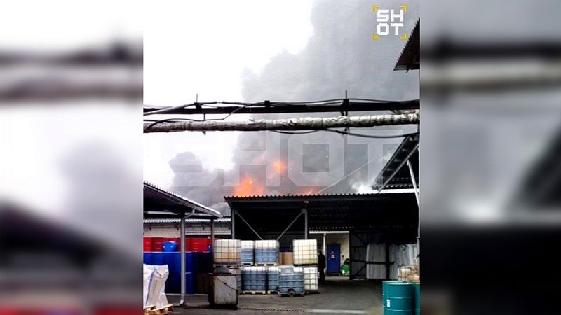 SHOT: ВСУ атаковали «Бабой ягой» завод в Шебекино Белгородской области