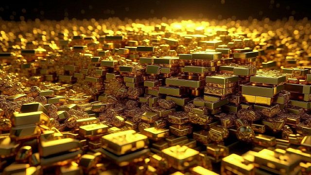 Инвестиции в золото Фото: нейросеть Kandinsky 2.2 by Sber AI
