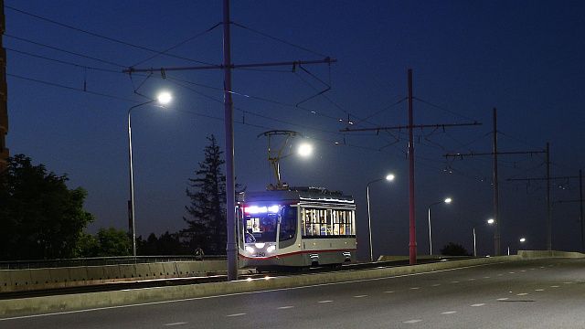 В Краснодаре изменится движение трамваев из-за ремонта рельсов и шпал. Фото: Геннадий Аносов