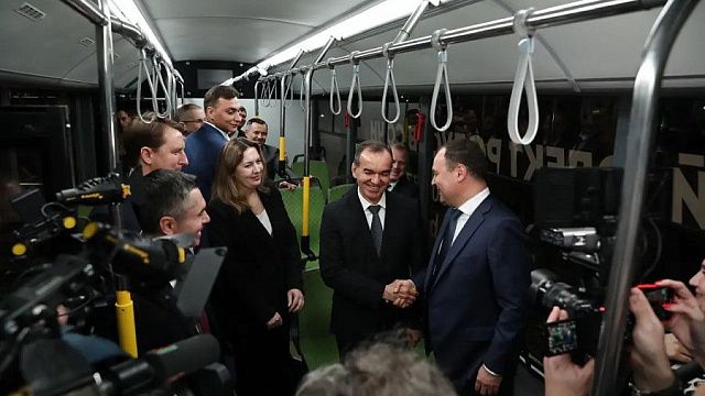 Губернатор: общественный транспорт Кубани должен быть экологичным