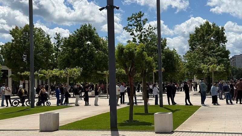 У касс «Краснодара» выстроилась огромная очередь за билетами на матч с «Динамо»