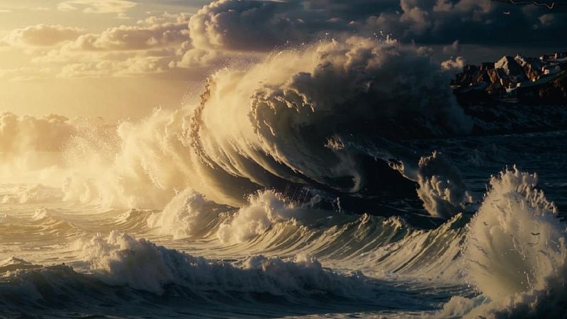 Разрушительное суперцунами может стереть США с лица Земли