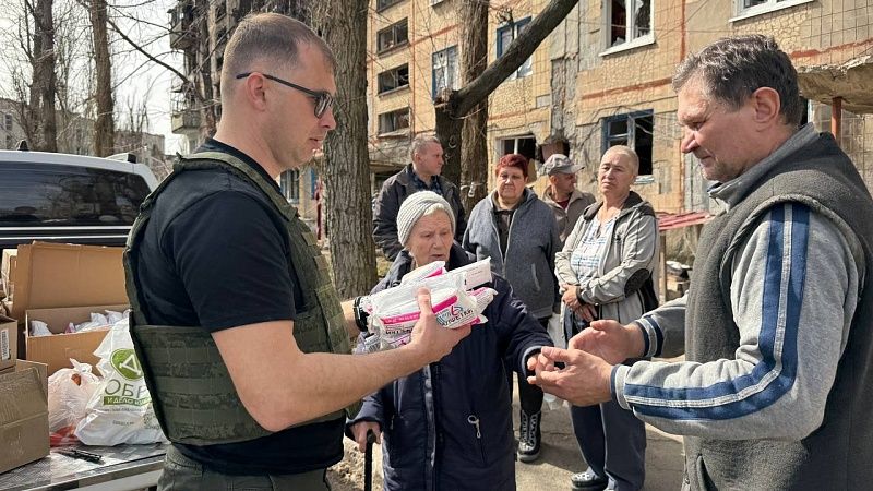 Волонтёры Краснодара доставили гумпомощь в Авдеевку 