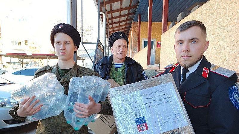 С начала проведения СВО казаки Кубани доставили на Донбасс более 900 тонн гуманитарной помощи