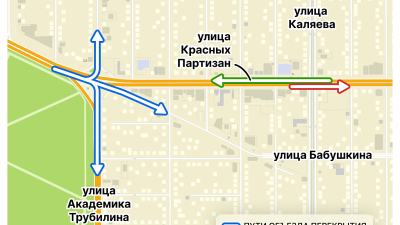 Три трамвайных переезда перекроют летом в Краснодаре