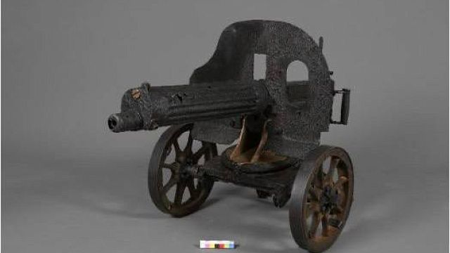 Поднятый со дна в 1981 году пулемет «Максим» отреставрировали в Ленобласти