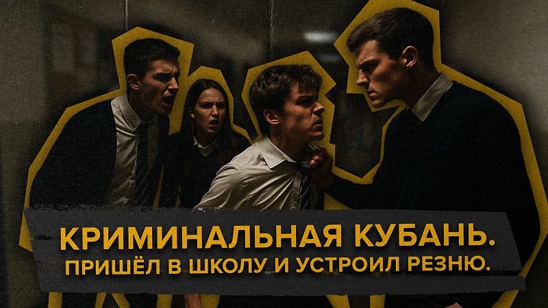Криминальная Кубань. Пришёл в школу и устроил резню: в чём причины детской преступности? 