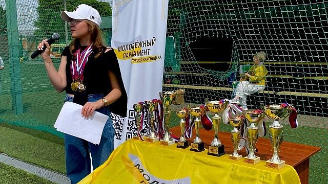 В Краснодаре прошёл Кубок Молодежного парламента по мини-футболу