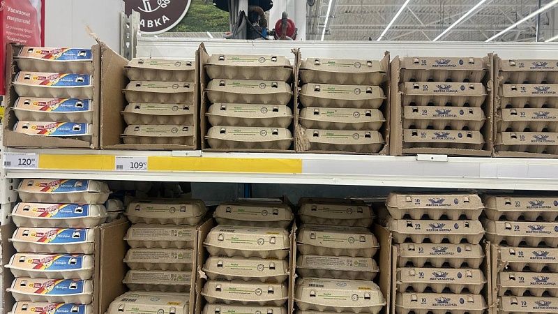 Минсельхоз: снижение цен на яйца следует ожидать в ближайшее время 