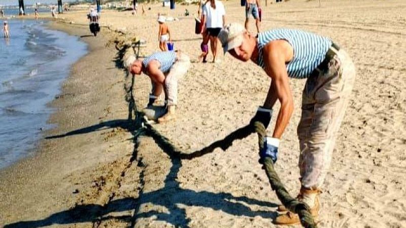 Спасатели с 29 июля по 5 августа не зафиксировали новых мазутов в Анапе