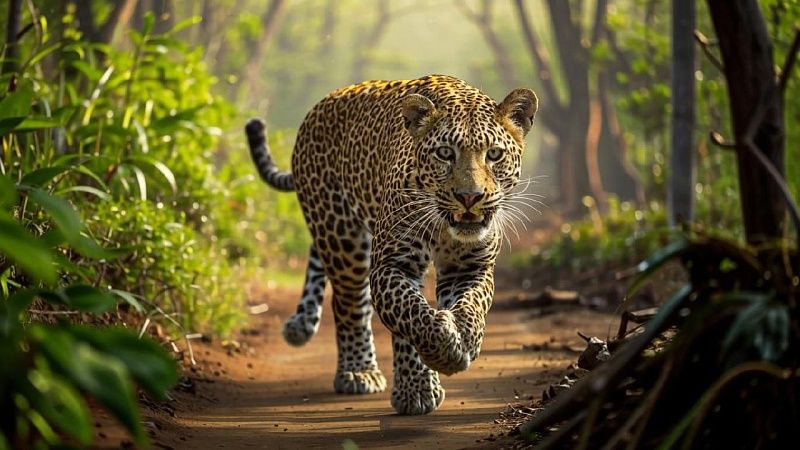 Леопард вырвал ребенка из рук матери и загрыз его 