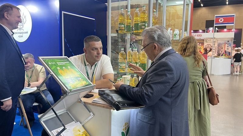Предприятия Кубани заключили контракты на $1 млн на выставке «Белагро» в Минске