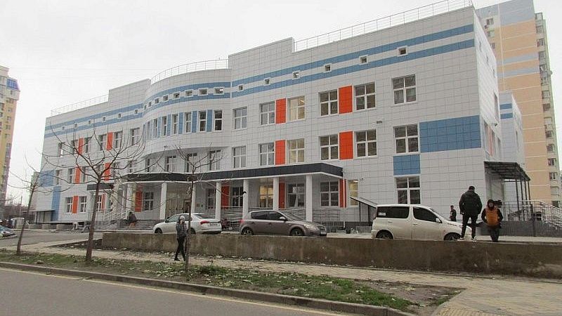 В Краснодаре завершили строительство детской поликлиники на Гидрострое
