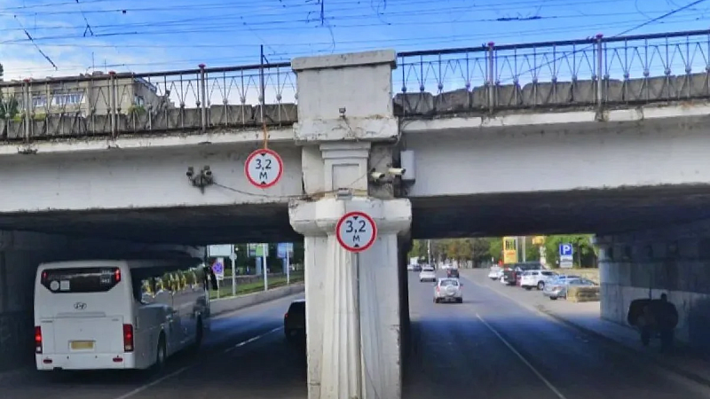 На две ночи ограничат движение под Вишняковским мостом в Краснодаре