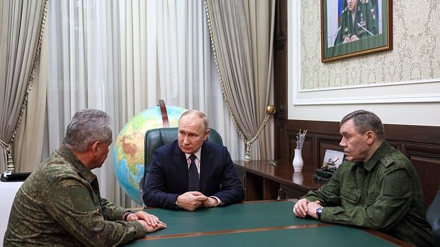 Путин посетил штаб Южного военного округа в Ростове-на-Дону. Фото: kremlin.ru