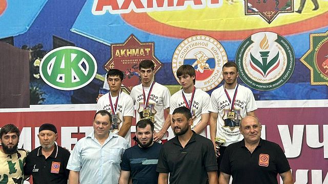 Краснодарцы завоевали призовые места на Всероссийском турнире по греко-римской борьбе