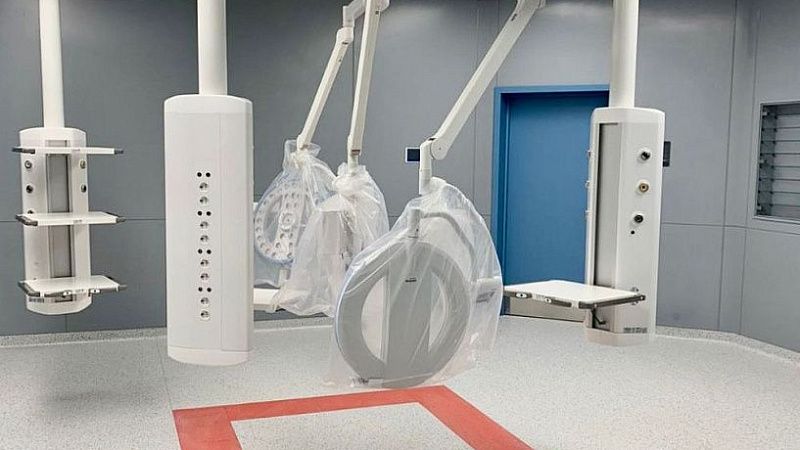 В новый лечебно-диагностический корпус детской краевой больницы Краснодара поставили все медоборудование 