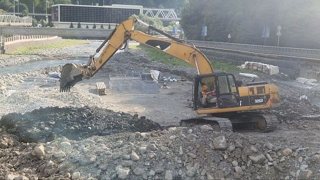 За счет федеральной поддержки расчистят 30 км русел рек в Краснодарском крае