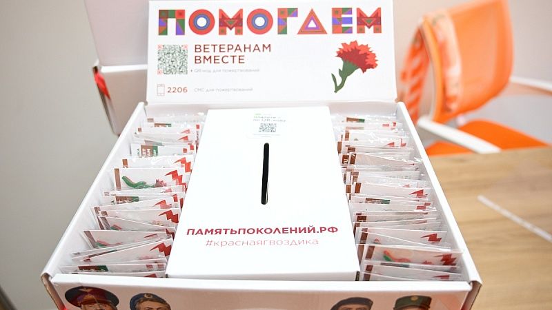 Всероссийская акция «Красная гвоздика» стартовала в честь 80-летия Победы в Сочи