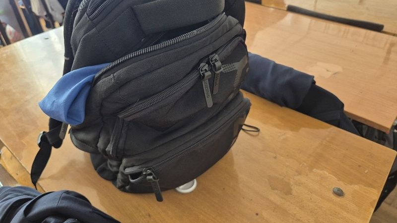 Потолок обвалился в школе № 46 Иркутстка 