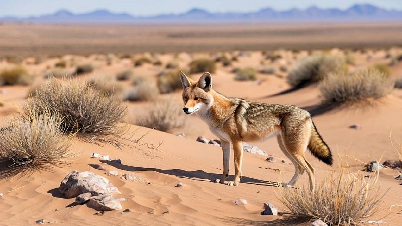 Дикий койот напал на домработницу с собакой в Нью-Джерси