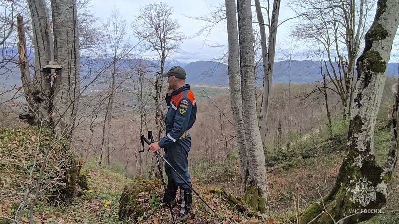 Четвёртые сутки спасатели ведут поиск 68-летнего сочинца у горы Сахарная Головка