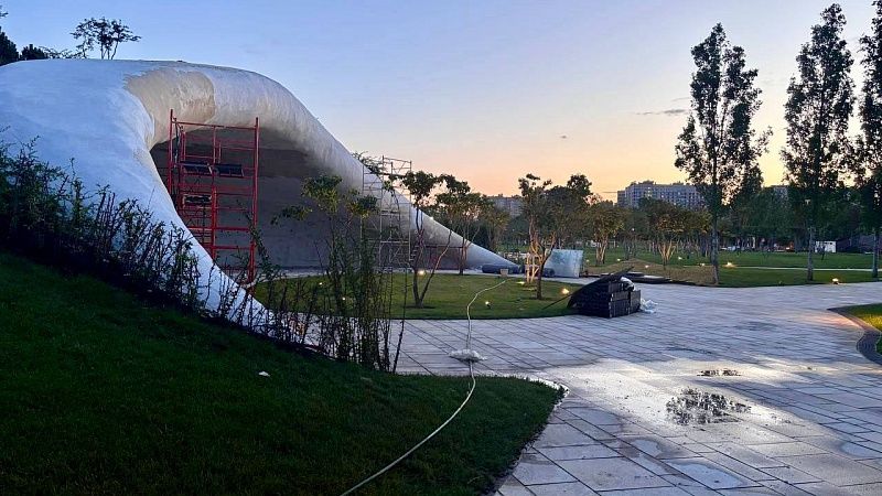 Новую парковку откроют рядом с Парком Облаков в Краснодаре