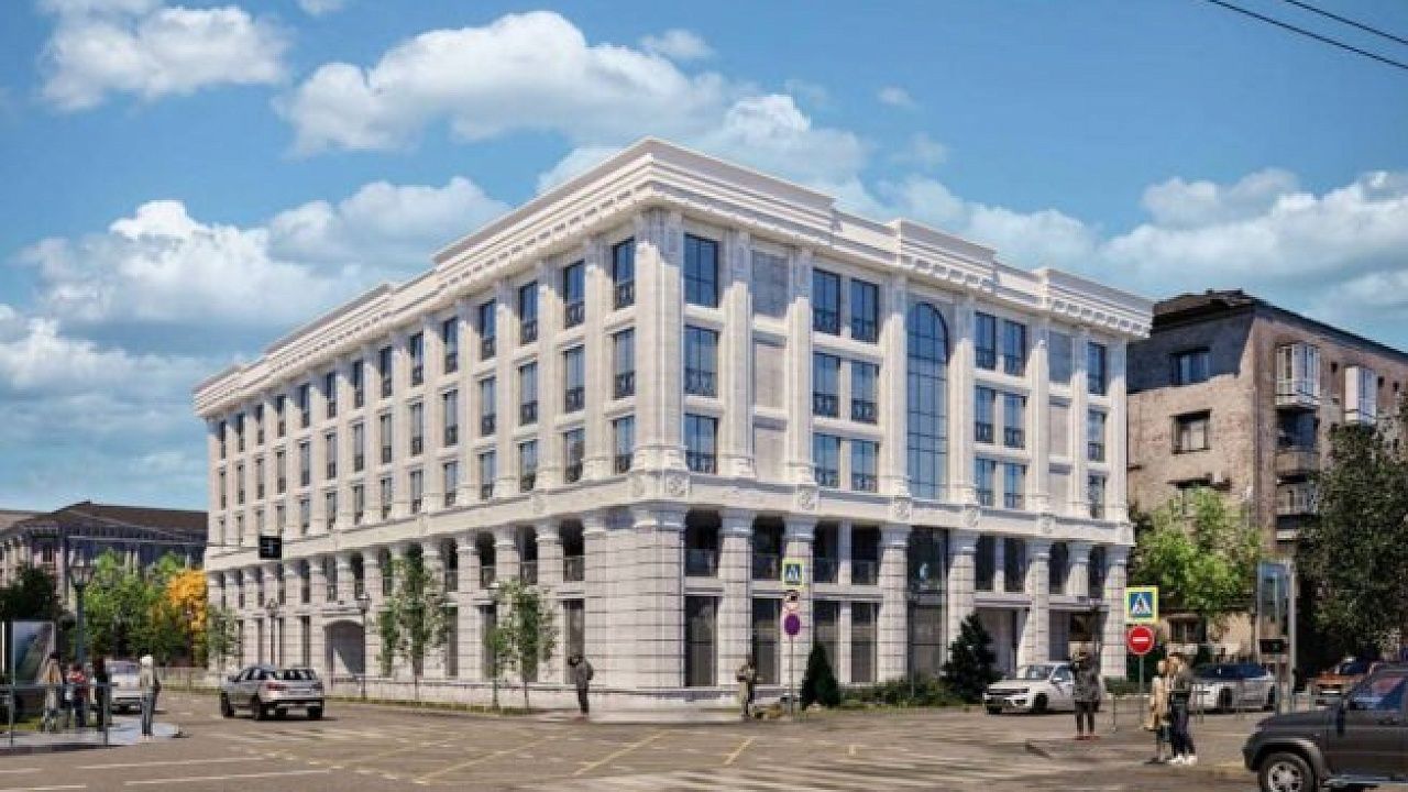 Строительство пятизвездочной гостиницы начали на месте Дома быта в Краснодаре