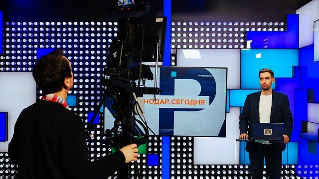 Евгений Наумов и Вера Галушко поздравили телеканал «Краснодар» с юбилеем