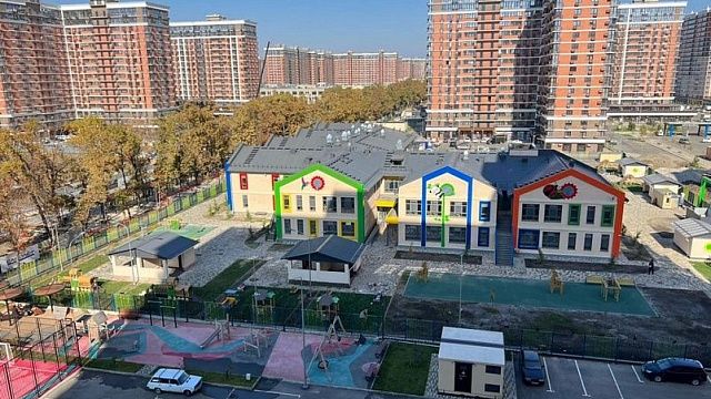 В Краснодаре построили два детских сада. Фото: пресс-служба администрации Краснодарского края
