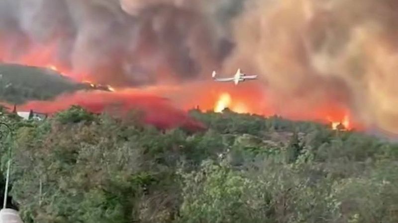 Мощнейший за 76 лет пожар не смогли потушить во Франции