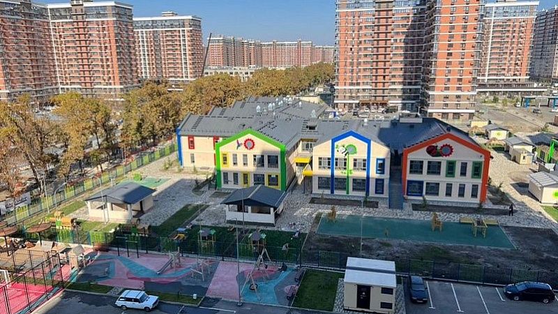 В Краснодаре завершили строительство двух детских садов 