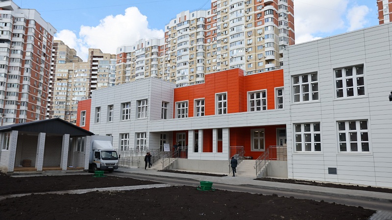 Детский сад на 180 мест достроят до конца года в ЮМР Краснодара
