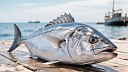 Тунца весом 232 кг выловил рыбак во Владивостоке